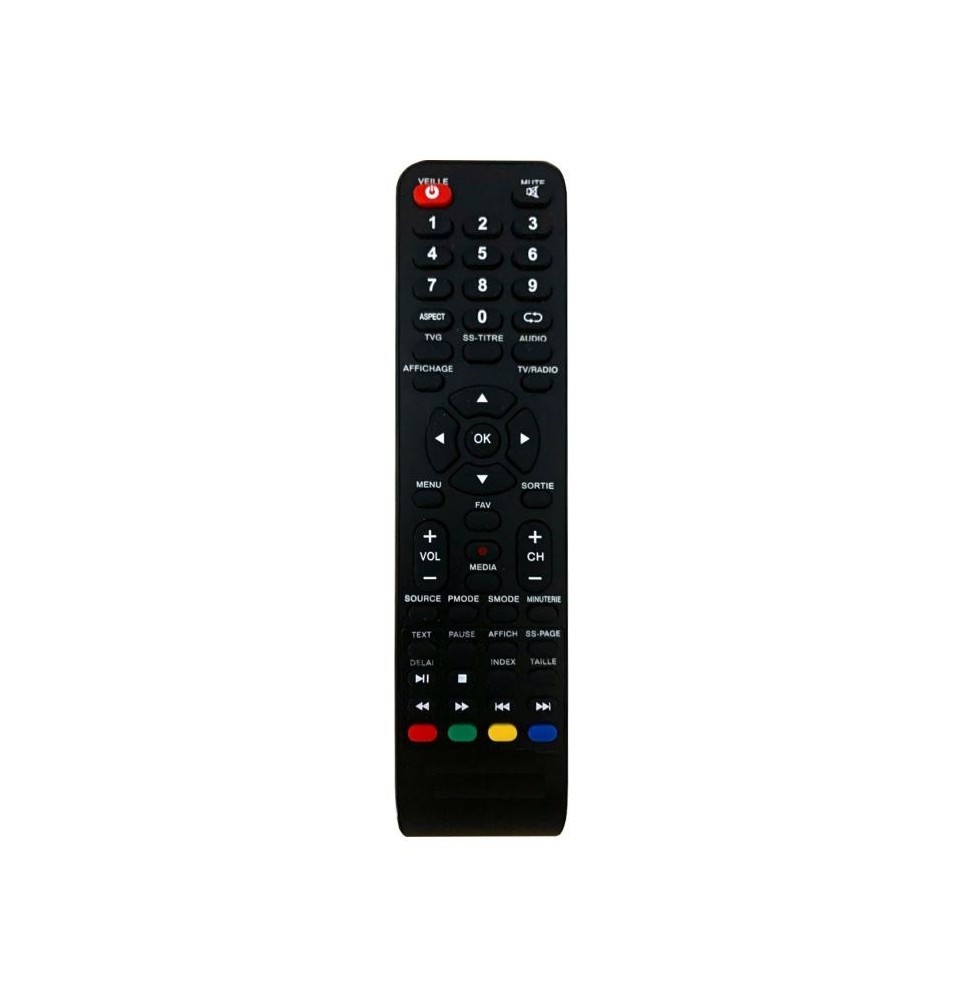 Télécommande de remplacement pour Akai AKTV220LED